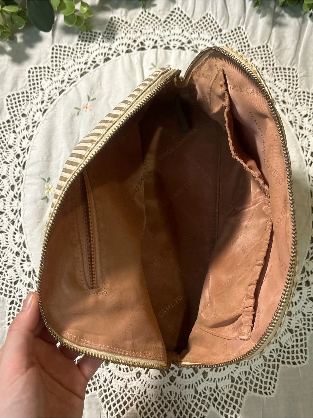 Vince Camuto cosmetic bag